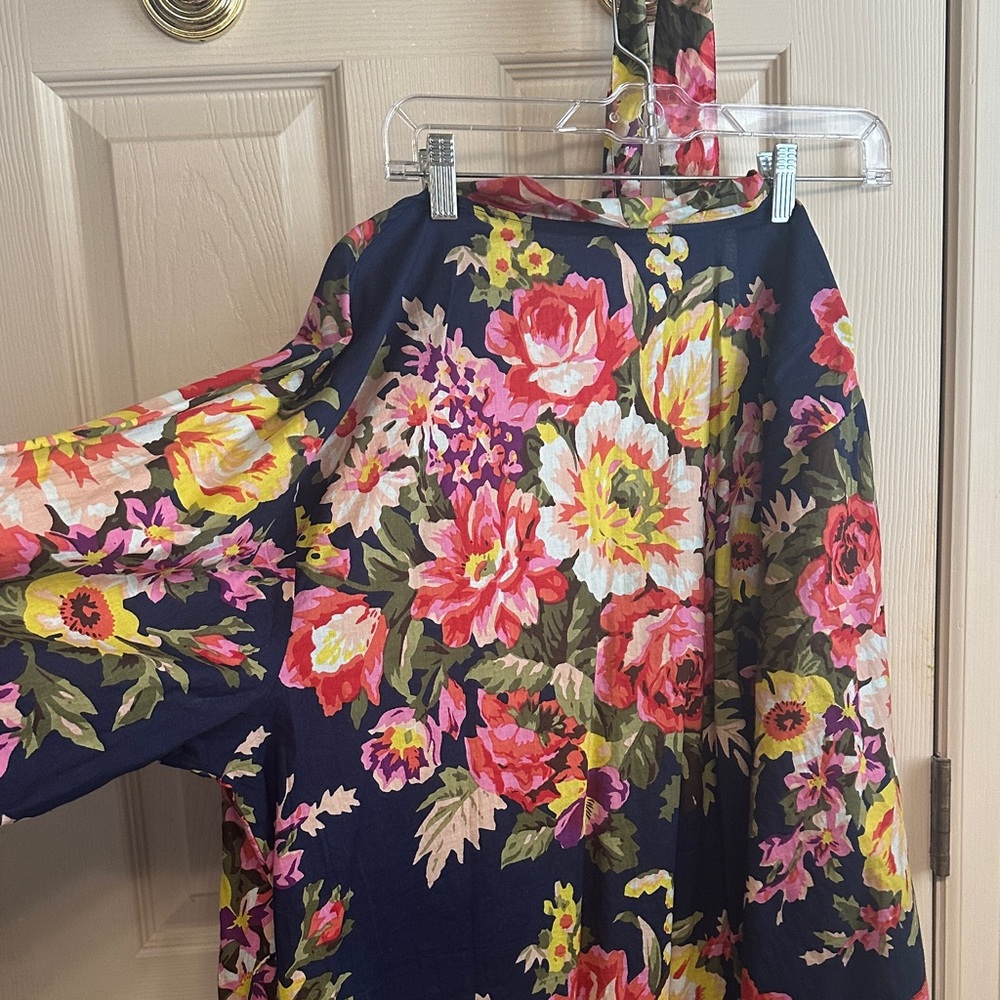 Floral Women's Robe - Picture 9 of 10